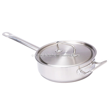 Wok de cocina de restaurante de acero inoxidable de espesor en venta